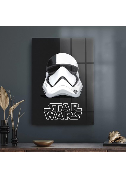 Cam Tablo Star Wars Trooper Mask 70X100 cm