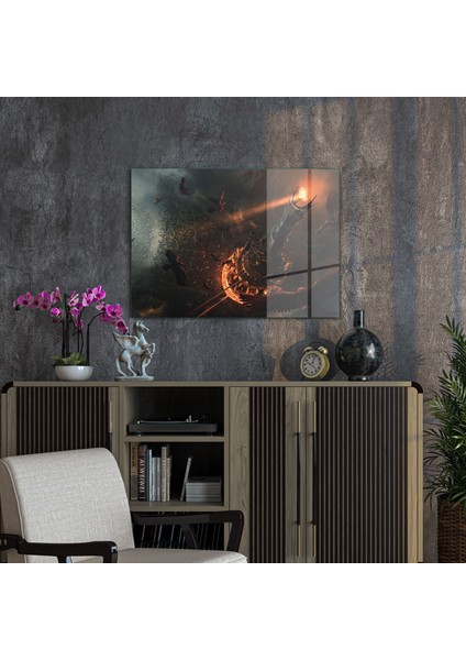 Cam Tablo Lotr Battle Of Mordor 70X100 cm