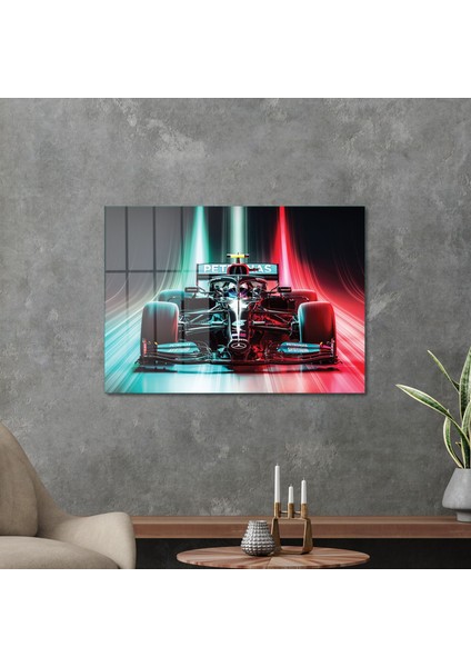 Cam Tablo Formula 1 Neon 70X100 cm