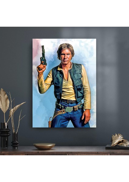 Cam Tablo Star Wars Han Solo 70X100 cm