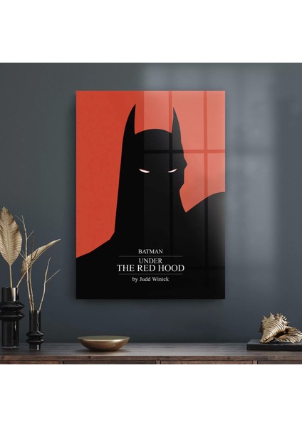 Cam Tablo Batman Red Hood 70X100 cm