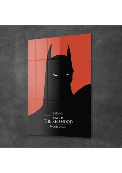 Cam Tablo Batman Red Hood 70X100 cm