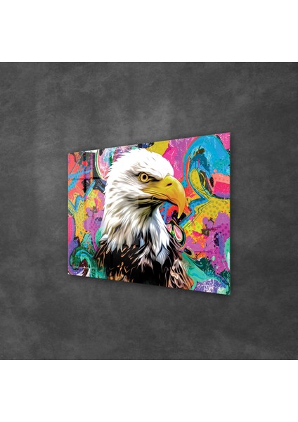 Cam Tablo Pop Art Eagle 70X100 cm fiyatları