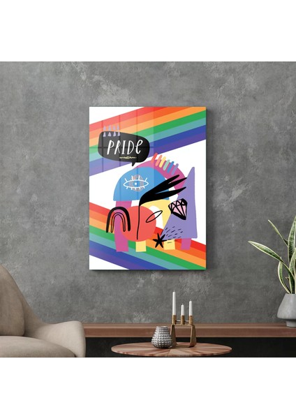 Cam Tablo Pride Aesthetic 70X100 cm modelleri