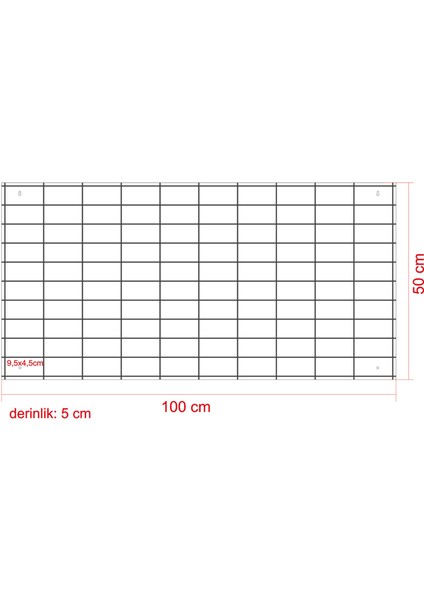 Şeffaf Kapaklı 100 Araçlık Yatay Beyaz