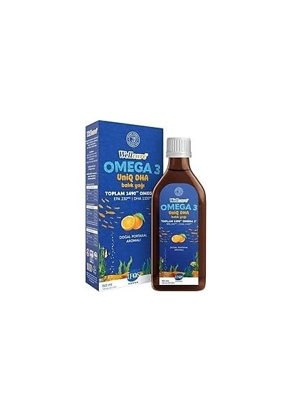 Wellcare Omega 3 Mandalina Şurup