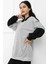 Parçalı Sweat Gri 411.0313 2