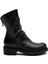 Kadın Bot 84L1 Frau Calf Biket Boot Nero 1