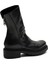 Kadın Bot 84L1 Frau Calf Biket Boot Nero 3