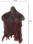 Halloween Korkuluk Işıklı Sesli 30 cm Kahverengi 2