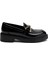 Kadın Oxford/ayakkabı 97U4 Frau Naplack Mocassin Nero 1