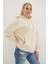 Kadın Sweatshirt Bej 23K0090K1 3