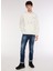 Kapüşon Yaka Baskılı Beyaz Erkek Sweatshirt B3WM-SWT70 3