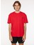 Bisiklet Yaka Baskılı Kırmızı Erkek T-Shirt DT10237_DENIM Trip Bisiklet Yaka Re 4