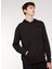 Kapüşon Yaka Yıkamalı Antrasit Erkek Sweatshirt B3WM-SWT72 1