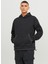 Kapüşon Yaka Siyah Erkek Sweatshirt 12240228_JCOFILO Plaın AW23 Sweat H 2