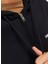 Kapüşon Yaka Siyah Erkek Sweatshirt 12241691_JORVESTERBRO Sweat Zıp Hoo 3