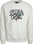 Jorsılverlake Sweat Crew Neck Ln Erkek Beyaz Sweatshirt 12242366-White 2