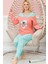 Kadın Uzun Kollu Pijama Takımı Model No 7620 2