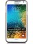 Samsung Galaxy E7 (E700) Kılıf Soft Silikon Şeffaf-Siyah Arka Kapak 2