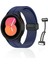 Samsung Galaxy Watch 5 (40MM) Uyumlu Kordon Su Geçirmez Silikon Spor Kordonu, Kolay Takma/çıkarma, Metal Manyetik Özellikli 1