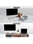 Çift Monitör Standı Ekran Yükseltici Bilgisayar Masaüstü Düzenleyici Organizer 2