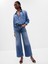 High Rise Stride Wide-Leg Ankle Washwell™ Jean Pantolon 1