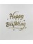 Peçete Varak Baskılı Happy Bırthday Altın Pk:16 1
