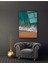 Eliza Home Dalgalar Cam Tablo 3