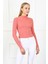 Kadın Crop Kaşkorse Bluz 23511 -Gül Kurusu 3