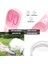 Çok Fonksiyonlu Köpek Kedi Yavrusu Besleyici Gıda Kabı Su Sebili ile Seyahat Kaseleri (Pembe) (Yurt Dışından) 4