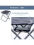 Mini Katlanır Kamp Taburesi Mini Taşınabilir Katlanır Sandalye Sırt Çantalı Mini Taşınabilir Sandalye, Yürüyüş, Bahçe Barbekü, Plaj Voayge Balıkçılık Için Kullanılır (Yurt Dışından) 3