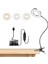 Kelepçe Masa Lambası 48 LED 360° Esnek Klipsli Okuma Lambası 3 Aydınlatma Modu ve 1 (Yurt Dışından) 1