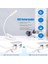 Okuma Lambası Siyah, 6 Led'li USB Şarjlı Okuma Işığı Lambası (Yurt Dışından) 5