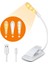 Okuma Işığı, 9 Aydınlatma Modlu 7 LED USB Şarj Edilebilir Klip Kitap Işığı (3 Renk) (Yurt Dışından) 1