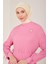 Beli Ayarlanabilir Gofreli Elbise 23Y9659 Şeker Pembe 5