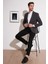 6 Drop Çift Yırtmaçlı Slim Fit Blazer Erkek Ceket 659002 1
