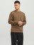 Bisiklet Yaka Baskılı Sweatshirt- Basic 1