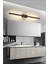 Modern Dekoratif Çubuk Led Duvar Aplik 70 Cm Ahşap Desen Profil (Dikdörtgen Rozanslı) 3000K 4