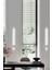 Modern Dekoratif Çubuk Led Duvar Aplik 70 Cm Beyaz Profil (Yuvarlak Rozanslı) 3000K Sarı Işık 1