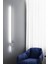 Modern Dekoratif Çubuk Led Duvar Aplik 70 Cm Beyaz Profil (Yuvarlak Rozanslı) 3000K Sarı Işık 4