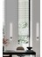 Modern Dekoratif Çubuk Led Duvar Aplik 70 Cm Bronz Profil (Yuvarlak Rozanslı) 3000K Sarı Işık 1