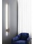 Modern Dekoratif Çubuk Led Duvar Aplik 70 Cm Bronz Profil (Yuvarlak Rozanslı) 3000K Sarı Işık 4