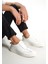 Mubaino 4500-B Hakiki Deri Beyaz Erkek Spor Ayakkabı & Sneaker 1