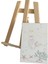Çocuk Ressam Seti, Mini Şövale ve 5 Adet 30 x 40 cm Önçizimli Tuval, Sağlıklı Boyalar ve Palet 1
