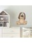 Oturan Sevimli Köpek Sticker Duvar Sticker 25X15 cm 2