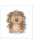 Sevimli Kirpi Sticker Duvar Sticker 25X15 cm 1