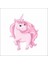 Sevimli Unicorn Sticker Duvar Sticker 30X25 cm 1