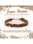 Sertifikalı Jasper 3-4mm Çift Sıra Doğal Taş Bileklik 1