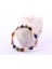 Sertifikalı Öğrenci Bilekliği-Kehribar-Yeşim-Lapis-Kalsit-Dumanlı Kuvars-Havlit-Hematit-8 mm B178 5